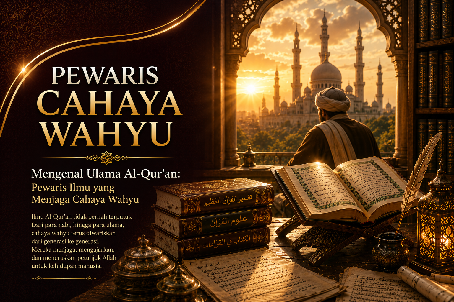 “Pewaris Cahaya Wahyu” Mengenal Ulama Al-Qur'an: Pewaris Ilmu yang Menjaga Cahaya Wahyu